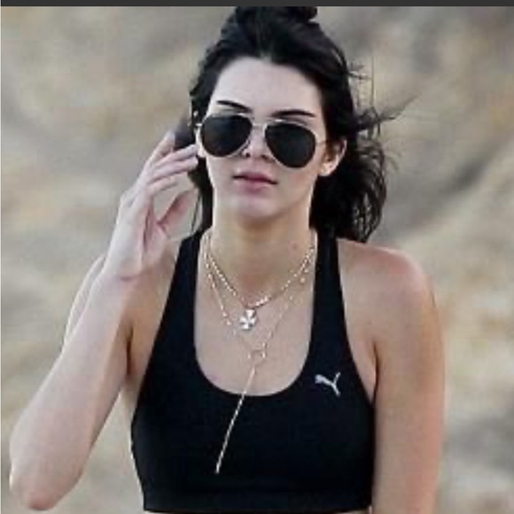 Saint Laurent Classic 11 Aviator Sunglasses - Picture 9 of 9